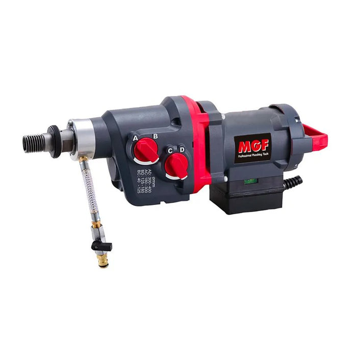 Diamond 3500W water core drill with 4 speeds up to 400mm