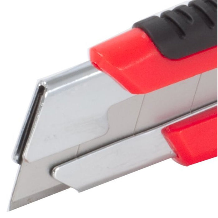 Professional cutter with segmented blade 25 mm