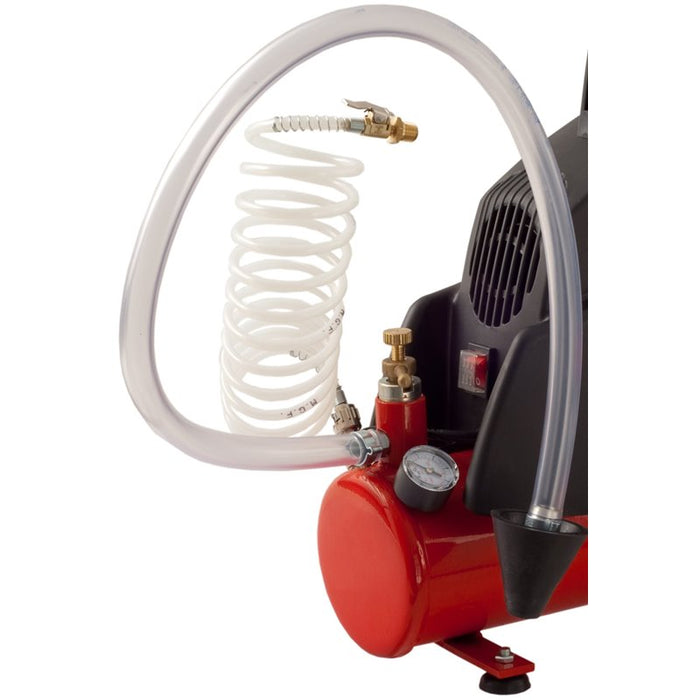 Drain cleaning pump with air compressor- Plumbing tool