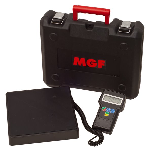 Refrigerants Scale MAXI 220 lbs. (100kg) with free calibration