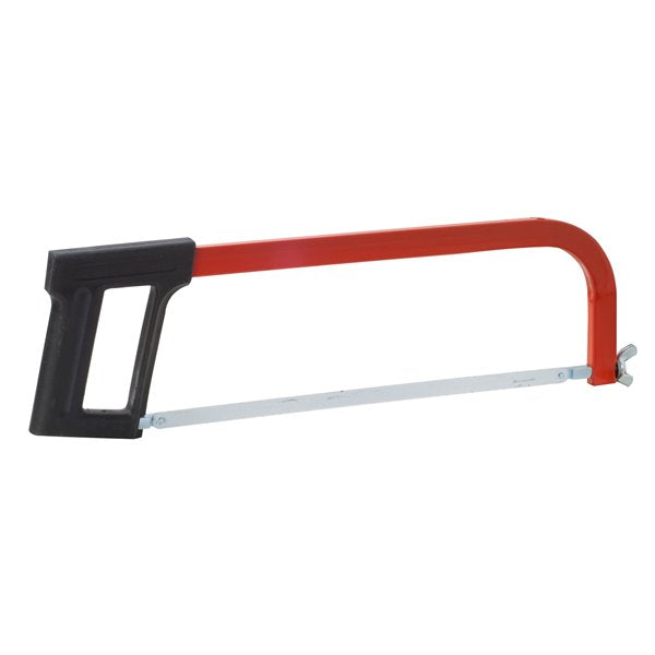 Professional hacksaw frame with shock-proof plastic handle