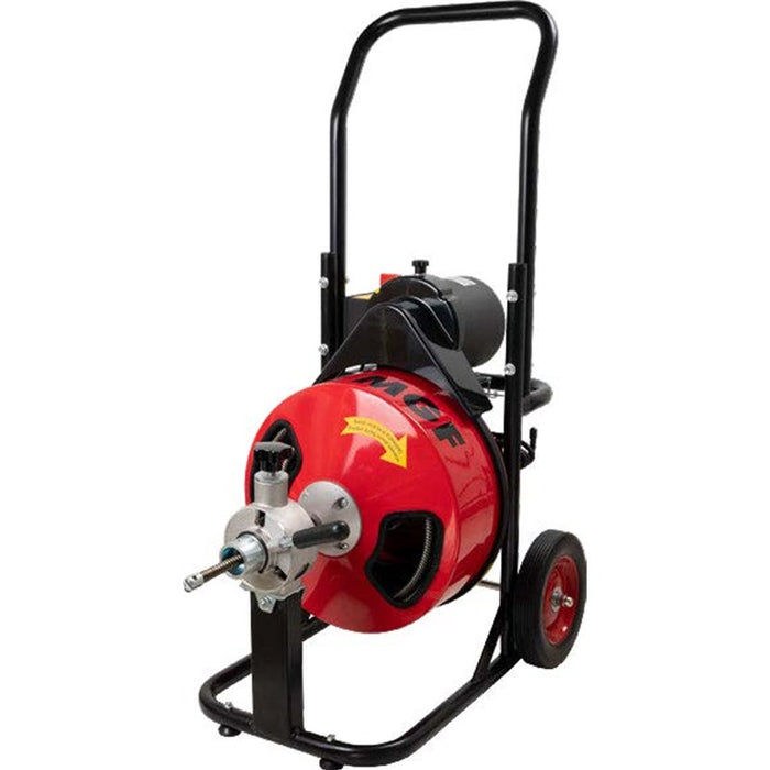 MDM 75 Electric machine for cleaning pipes and drains with spring