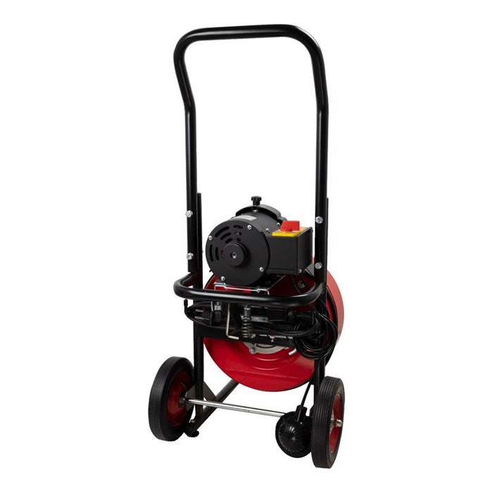 MDM 75 Electric machine for cleaning pipes and drains with spring