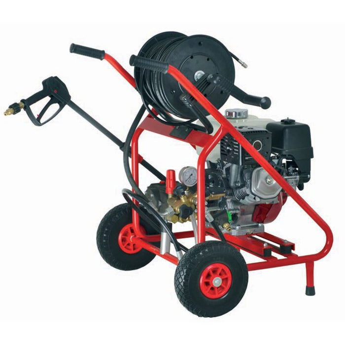 JET high pressure cleaner for unblocking, unblocking, testing